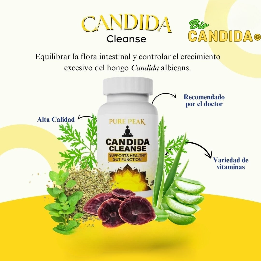 BioCandida® | CANDIDA CLEANSE (60 cápsulas)