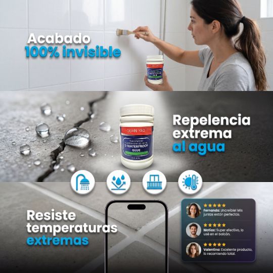 AquaLock® | 3x1 Sellador Adhesivo Impermeable 300 gr
