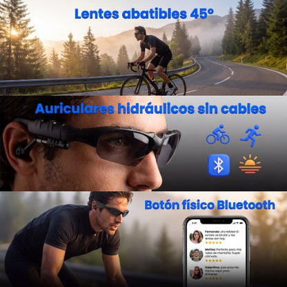 Veloce Audio® | Lentes bluetooth con audifonos