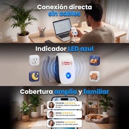 SonicFence® | Repelente de ratones e insectos con ultrasonido