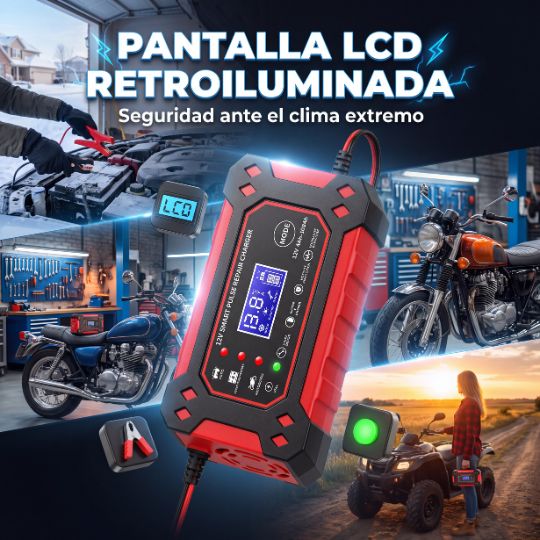 PowerRescue® | CARGADOR REPARADOR DE BATERIAS PARA AUTO