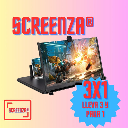 Screenza® | Cine portátil HD para teléfono