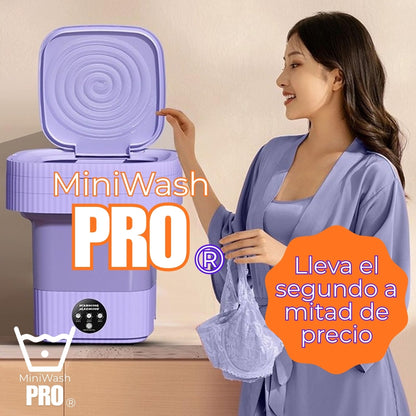 MiniWash Pro® | Mini lavadora portátil plegable 9L
