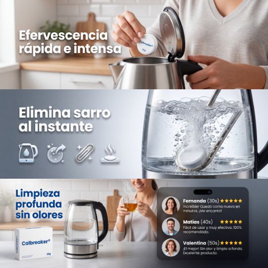 Calbreaker® | PASTILLA PARA HERVIDOR ANTI SARRO