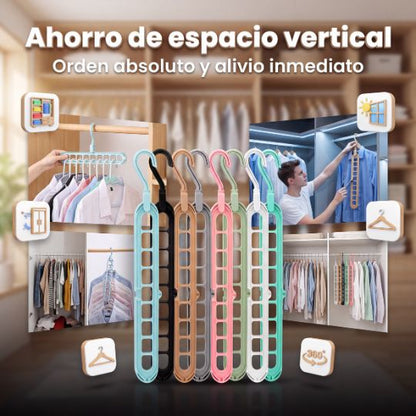 ClosetMax® | Percheros Colgador Gancho De Ropa (3 pack)