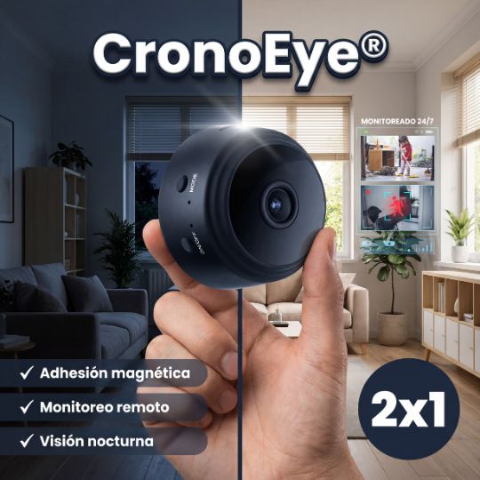 CronoEye® | Mini Camara Espia De Seguridad