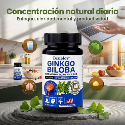 BioGinkgo® | GINKGO BILOBA VIT B6 B12 FOLIC ACIDO