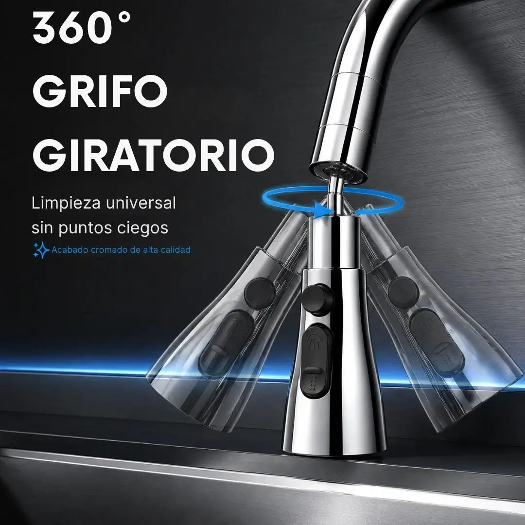 HydroFlex® | Grifo extensor giratorio