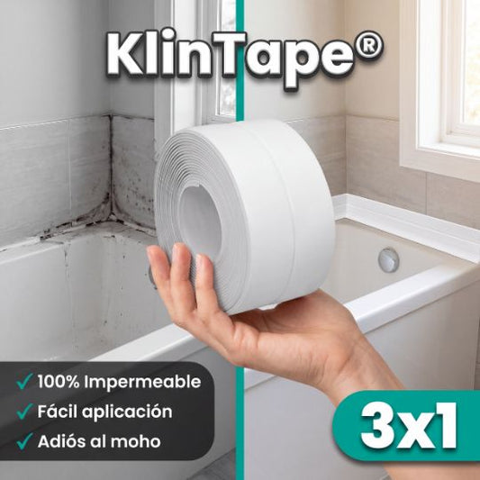 KlinTape® | Cinta Adhesiva Reparación Baño Lavaloz