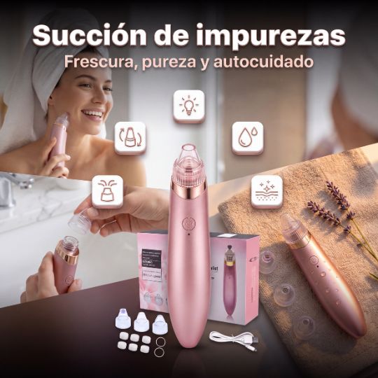 SkinPure X® | Extractor de puntos negros 4 cabezales
