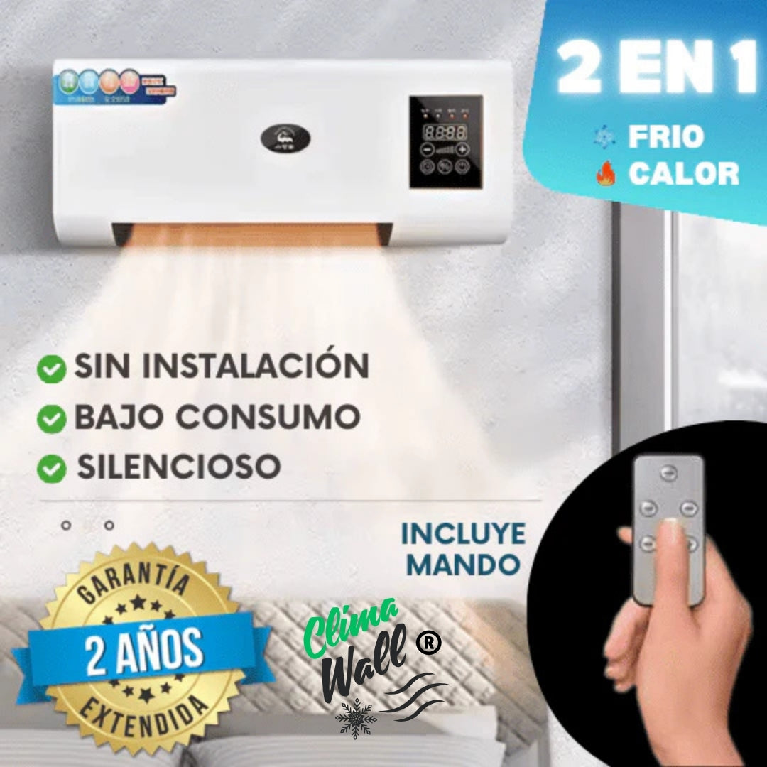 ClimaWall® | Calefactor y ventilador