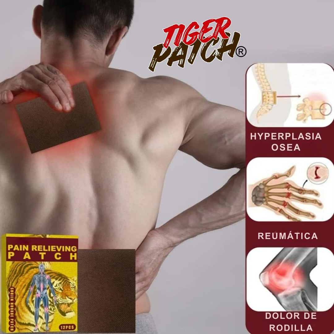 Tiger Patch® | Parche analgésico y antinflamatorio