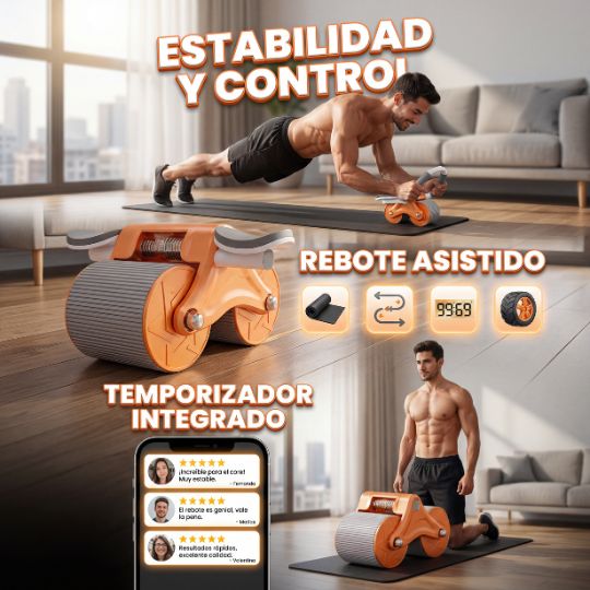 TitanRoll® | Máquina Abdominal Multifuncional