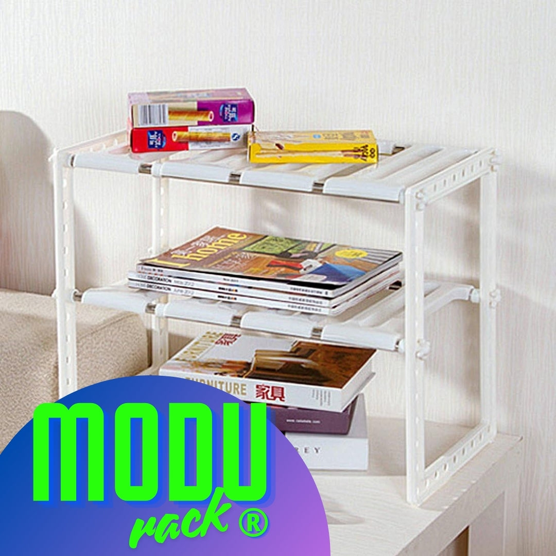 ModuRack® | Organizador doble de acero inoxidable