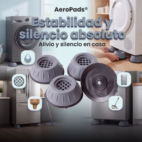AeroPads® | Antideslizante Lavadora x4