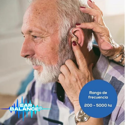 Ear Balance® | Audífono amplificador de sonidos