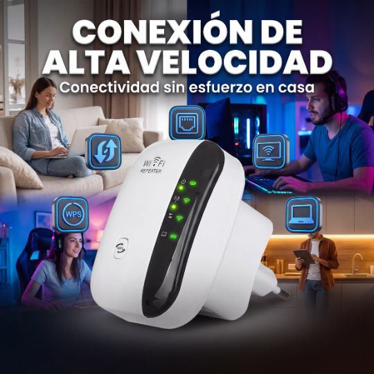 SignalLink® | Repetidor de señal Wi-FI - Wifi