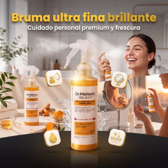 KojicShot® | DR MELAXIN (Spray exfoliante)