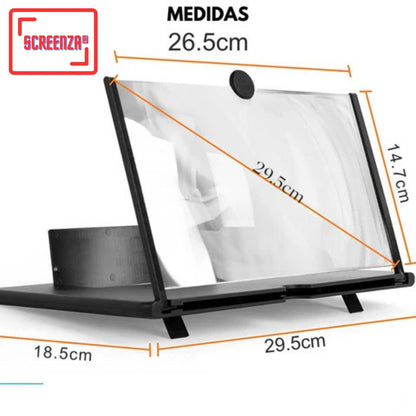 Screenza® | Cine portátil HD para teléfono