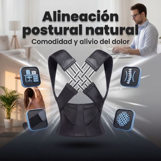 ProPosture® | Corrector de postura con soporte lumbar