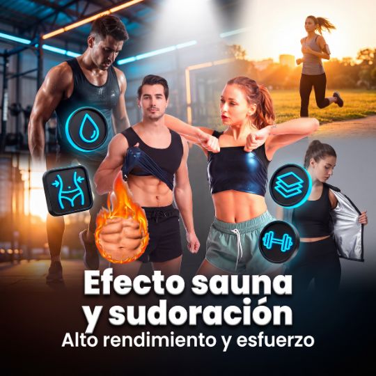 VaporFit® | Faja Térmica Chaleco Sauna Reductor