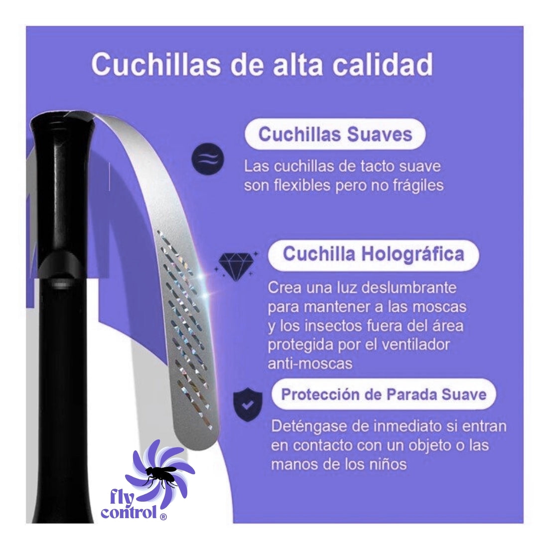 FlyControl® | Espanta moscas de hélice