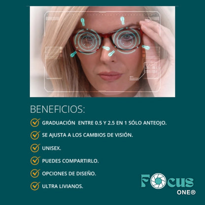 FocusOne® | Lente de lectura multifocal