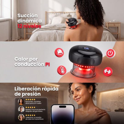 CuppingPro® | Ventosa Terapéutica Eléctrica Masajeador