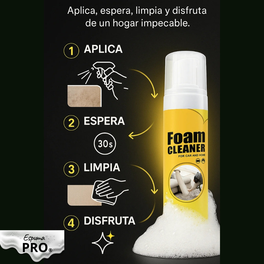 EspumaPro® | Espuma limpiadora en spray