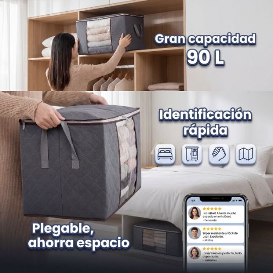 ModuPack® | Organizador para frazadas y edredones