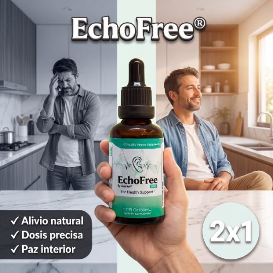 OtoClear® | Echofree Gotas Para Aliviar El Tinnitus 50ml.