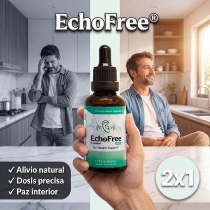 OtoClear® | Echofree Gotas Para Aliviar El Tinnitus 50ml.