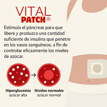Vital Patch®  | Parches para la diabetes (12 parches)