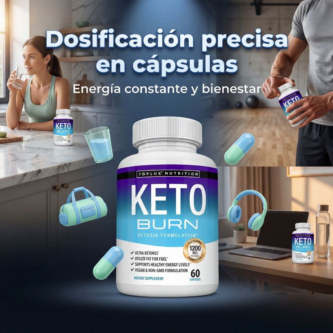 Ketovital® | Quemador de grasa natural ketogénico 60 cápsulas