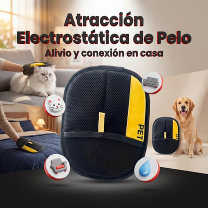 Soft Groom® | Guante Removedor de Pelo 2 en 1 - Negro