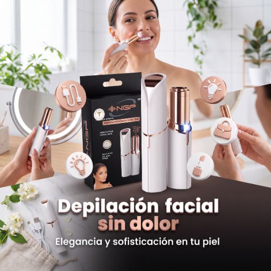 DermaGlide® | Depiladora de Precisión Facial