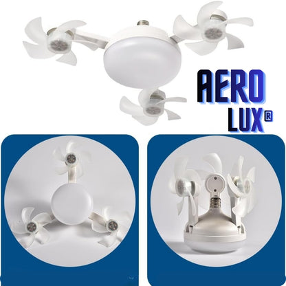 AeroLux® | Ventilador de techo LED ajustable