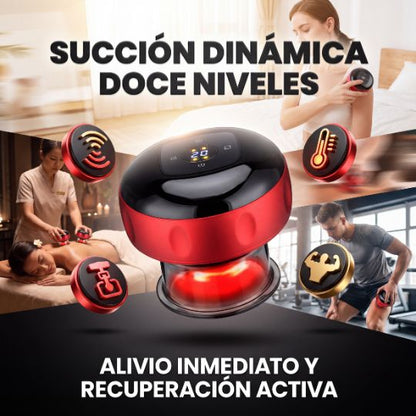 CuppingPro® | Ventosa Terapéutica Eléctrica Masajeador