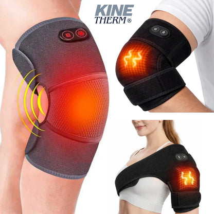 KineTherm® | Almohadilla térmica y vibración 3 en 1 (rodilla, hombro y codo)