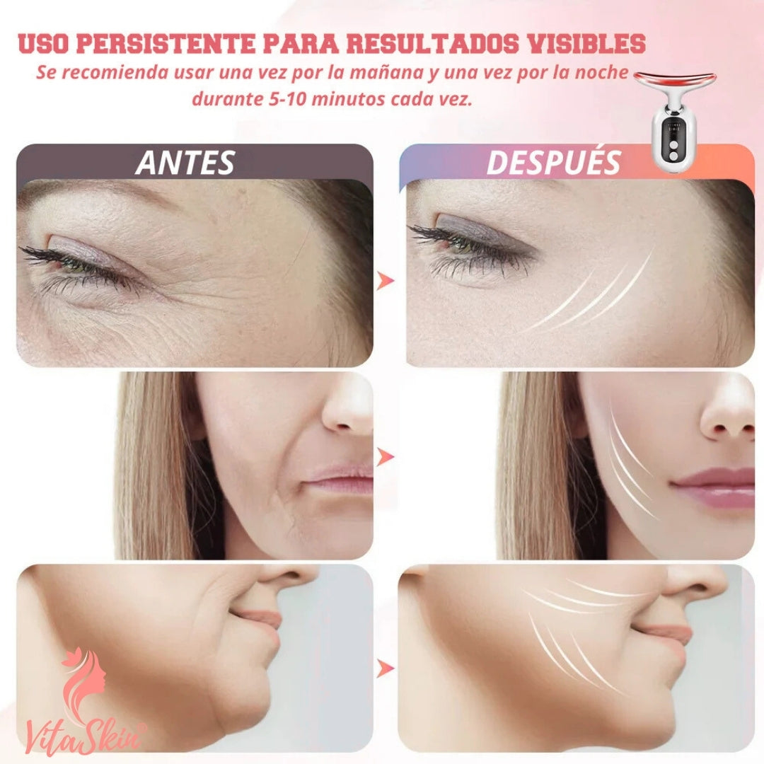 VitaSkin® | Masajeador facial 3 en 1