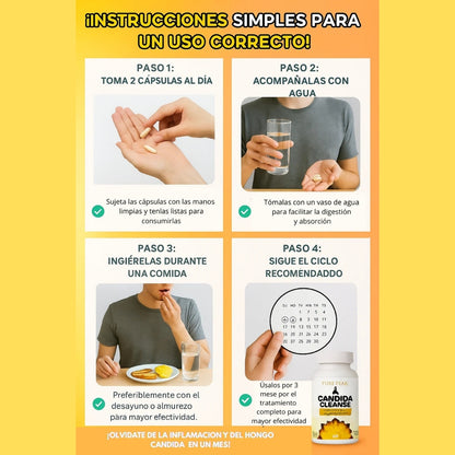 BioCandida® | CANDIDA CLEANSE (60 cápsulas)