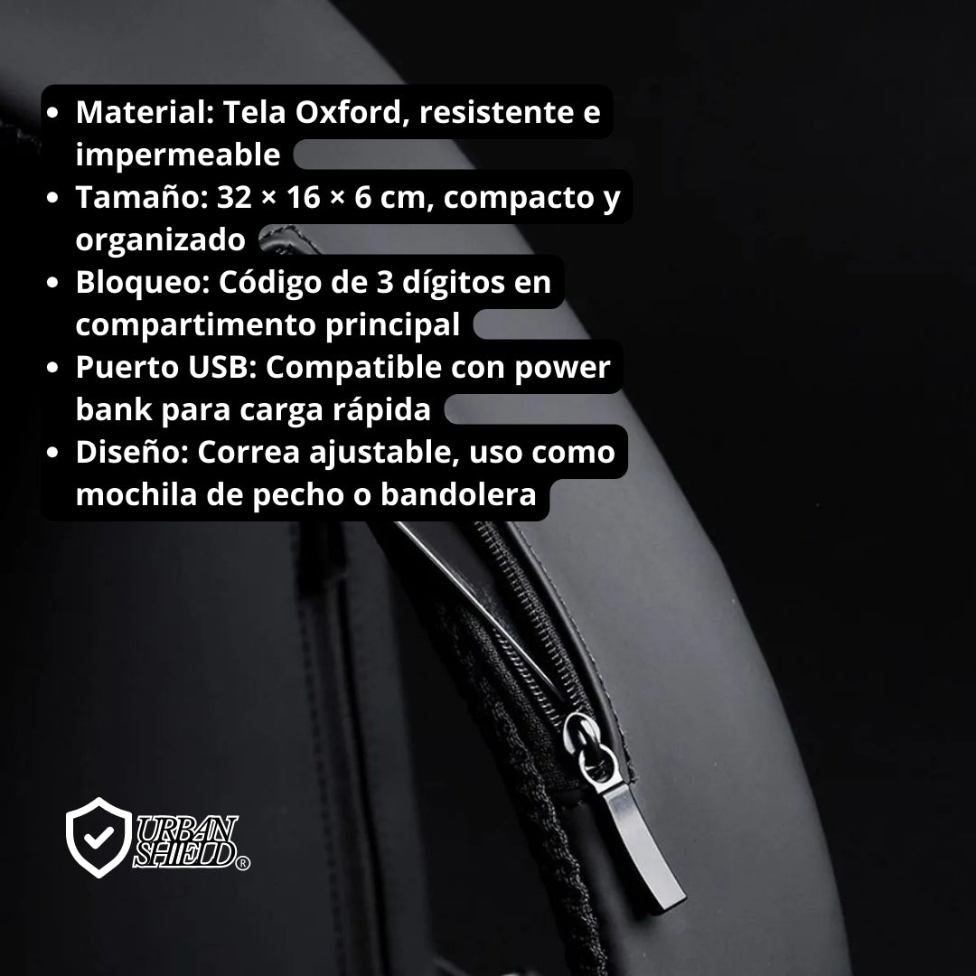 UrbanShield® | Mochila antirrobo