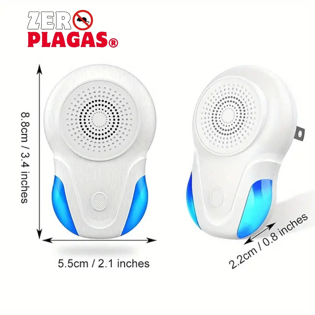 ZeroPlagas®  | Repelente ultrasónico para ratones e insectos