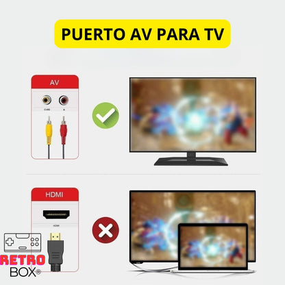 RetroBox® | Consola de juegos RETRO