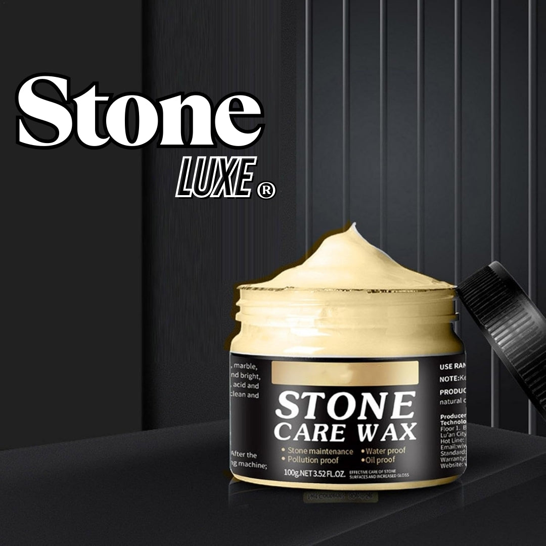 StoneLuxe® | Cera para pulir marmol y granito (85g)