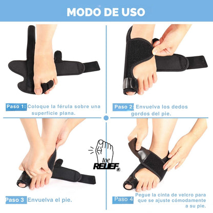 ToeRelief® | Férula correctora de juanete