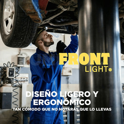 FrontLight® | Linterna cintillo recargable con sensor