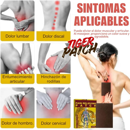Tiger Patch® | Parche analgésico y antinflamatorio
