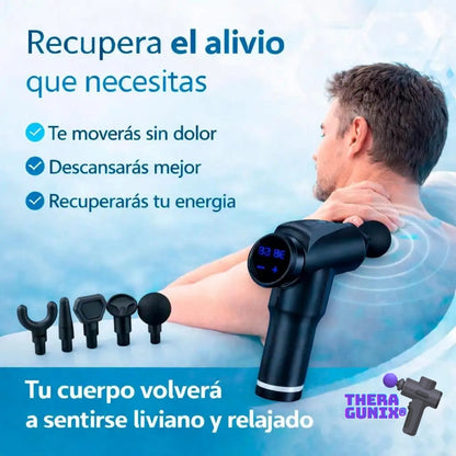 TheraGunix® | Pistola de masaje máquina masajeadora