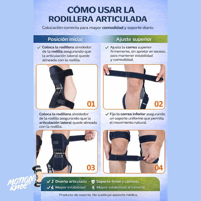 MotionKnee® | Rodillera con soporte para articulación